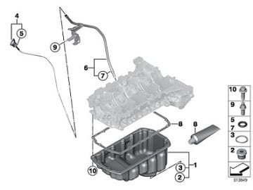 Bmw F20/30 N13 Motor Yağ Çubuğu