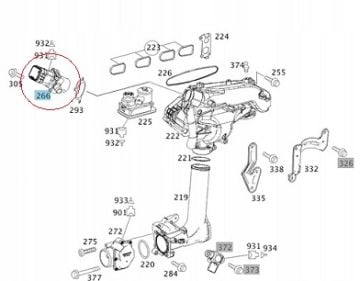 Sprinter W906 Euro 4 Motor EGR Valfi,EGR Ventili