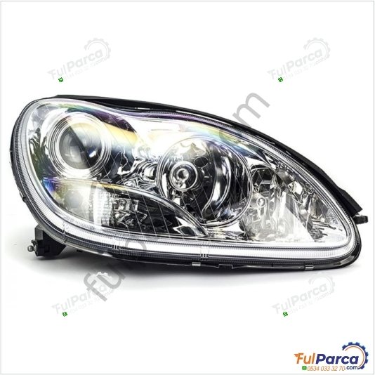 Mercedes S Glass W220 Sağ Far Lambası