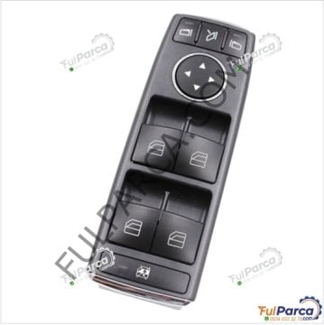 Mercedes  W212/W204/W207/W166/W164/W218 Cam Kontrol Düğmesi-Cam Açma Kapama Düğmesi/Cam Açma Şalteri Sol