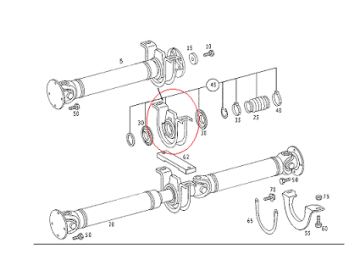 Sprinter W901/W902/W903/W904/Lt35 Eur0 4 Motor Şaft Askısı