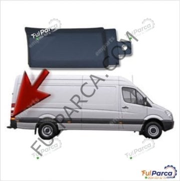 Mercedes Sprinter W906,Volkswagen Grafter Arka Sağ Köşe Tampon Üst Bakaliti.Yedek Parça