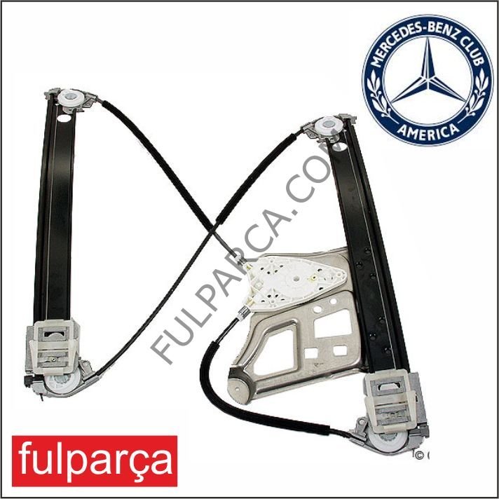 Mercedes S Glass W220 Cam Krikosu Ön Sağ (Motorsuz)