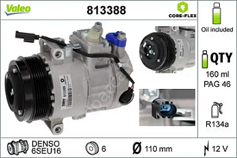 Mercedes W212/W204/W207/W218 274/651 Motor Klima Kompresörü(Kopya)