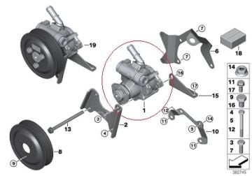 Bmw E39 Direksiyon Pompası