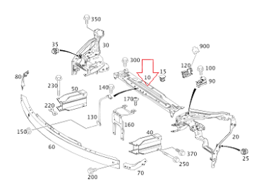 Mercedes C Seri W204 Ön Panel Demiri