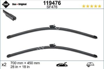 Vito W447 Ön Silecek Takım/Silecek Süpürgesi