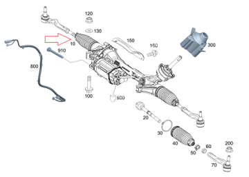 Vito W447 651 Motor Direksiyon Kutusu