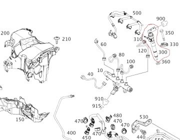 Mercedes W176/117/W156/W246/Reno Captur/Megan 3 607 Motor Enjektör/Coomon Reil Enjektör