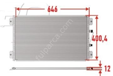 Vito W447 109 Cdı. 111 Cdı 622 Reno Motor Klima Radyatörü