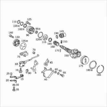 Mercedes W126/W201/W140/W123/W124 OTOMATİK Geri Vites Şalteri/Geri Vites Müşürü