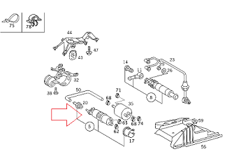 Mercedes W202/W208 111 Motor Benzin Pompası/Yakıt Pompası