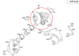 Vito W639 646 Motor Turbo