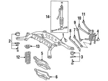 Mercedes W140 Arka Travers Tamir Takımı/Arka Salıncak Tamir Takımı/ Salıncak Burcu/Arka Aks Taşıyıcı Burcu/Arkanın Önü