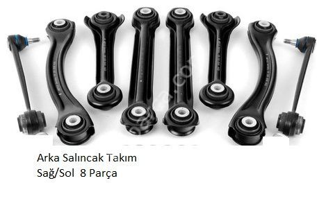 Mercedes W201 190/W124/W202/W210 Arka Alt Salıncak Takımı 8 Parça