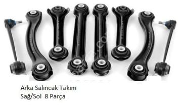 Mercedes W201 190/W124/W202/W210 Arka Alt Salıncak Takımı 8 Parça