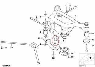 Bmw E46 M3/Z4 M3.2 Defransiyel Takozu