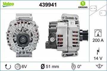 Mercedes W212/W205/W166/Vito W447 Alternatör