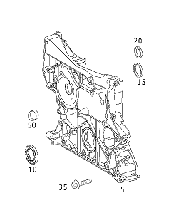 Mercedes W204 Ön Kapak