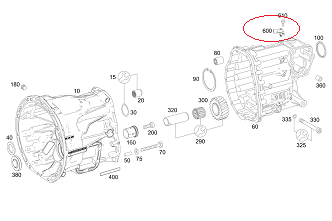 Vito W638/W639/Viano/Sprinter W906 Boş Konum Sensörü/Geri Vites Müşürü/Şalter/Müşür