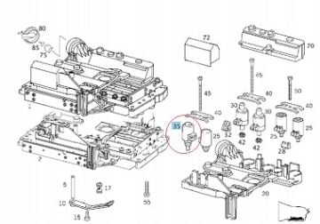 Vito W639/Viano Basınç Ayar Ventili/Basınç Ayar Valfi/Otomatik Şanzıman Solenoid Valfi