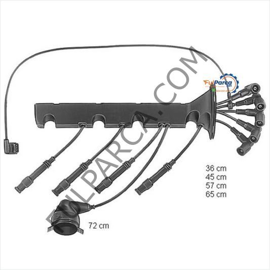 Bmw E30 M40 Motor Buji Kablo Seti Sensörlü