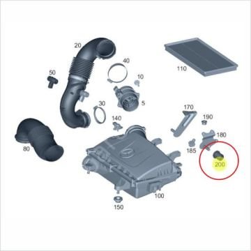 Vito W638 Hava Flitre Takozu