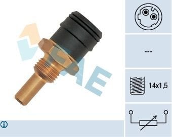 Mercedes W124/W201/W202 111/104 Motor Klima Müşürür/Hararet Müşürü/Sıcaklık Sensörü