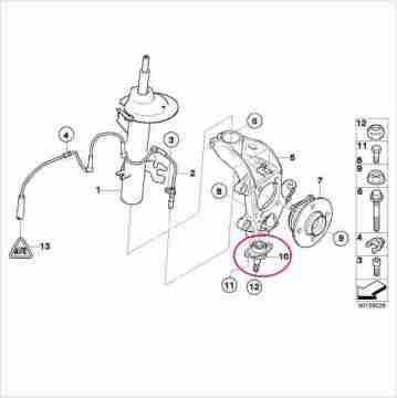 Mini Cooper R50/R52/R53 Alt Rotil Sağ/Sol