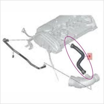 Bmw F30/F20/F35 N13 Motor Hava Tahliye Hortumu