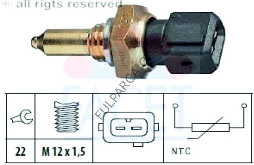 Bmw E39,E34,E87 Hararet Müşürü Yedek Parça