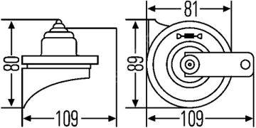 Mercedes W210 Korna/Düdük/Klakson