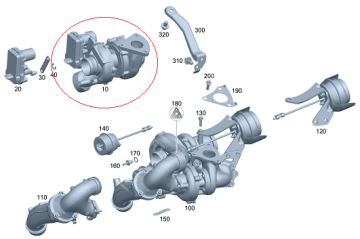 Vito W639 651 Motor Turbo