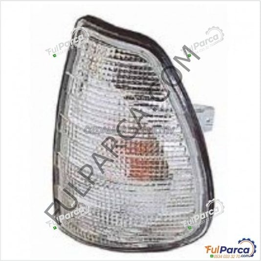 Mercedes W123 Ön Sinyal,Sol Sinyal Lambası Beyaz