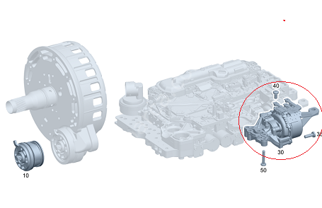 Vito W447 654 Motor Motor Otomatik Şanzuman İlave Yağ Pompası