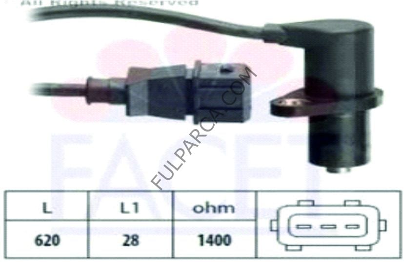 Bmw 3 Seri E46 EKSANTRİK DEVİR SENSÖRÜ Yedek Parça