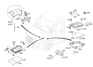 Vito W638/W639/Viano /Mercedes W202/W2037W210/W211 611/646 Motor Kızdırma Rölesi