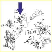 Viano/Vito W639/W212/W204/Sprinter W906 Euro 5 651 Motor Termostat