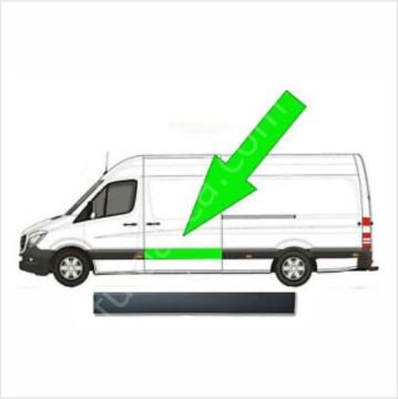 Sprinter W906-Grafter Sürgülü Kapı Bakaliti-Sol Bakalit