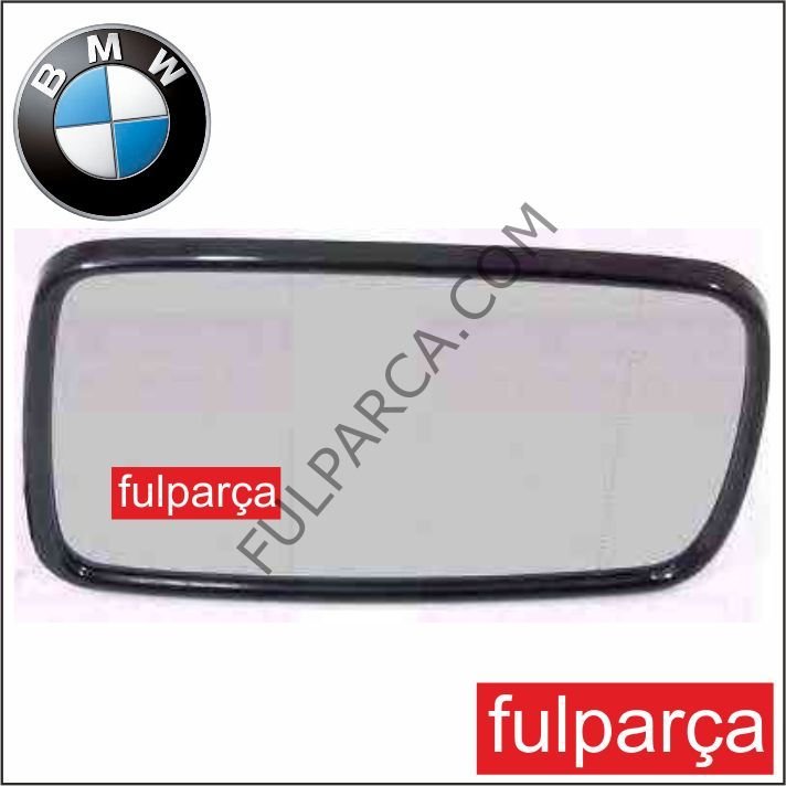 E65 ELEKTRİKLİ KARARTMALI AYNA CAMI 02/07 R KÖR NOKTALI