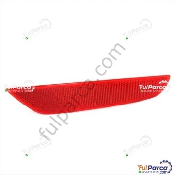 Volkswagen Golf 6 Arka Tampon Reflektörü Sağ