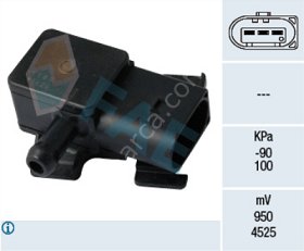Bmw E60/E83/E90/E70 N47/N57 Motor Egzost Basınç Sensörü/Eksoz Sensörü