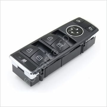 Mercedes W204/W207/W212 Cam Açma Düğmesi-Cam Kontrol Paneli Sol