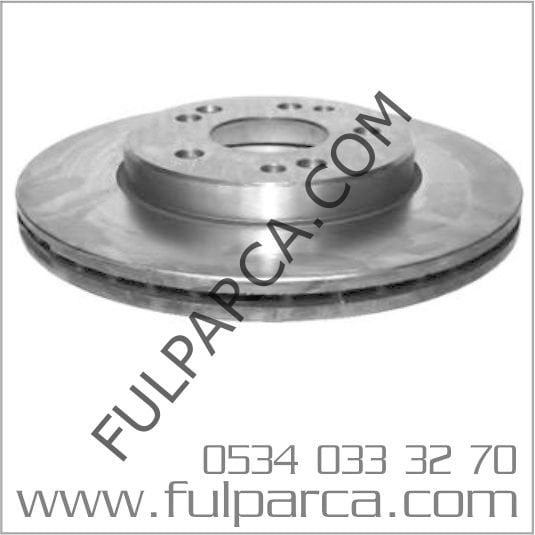 Mercedes W124 Ön Fren Aynası/Disk Ayna/Hava Kanallı Takım