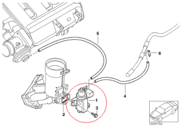 Bmw E81/E82/E87/E88/E90/E91/E92/E93/E60/E61 N47 Motor Egr Valfi