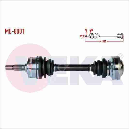 Vito W638 601 Motor Komple Aks/Aks Mili/Tahrik Mili GKN