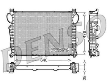Mercedes W220 S280/S320 M112/M113/OM613 Motor Su Radyatörü