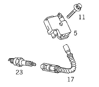 Mercedes Ml163/W169/W245/W210/W220 112/113/266 Motor Ateşleme Bobini