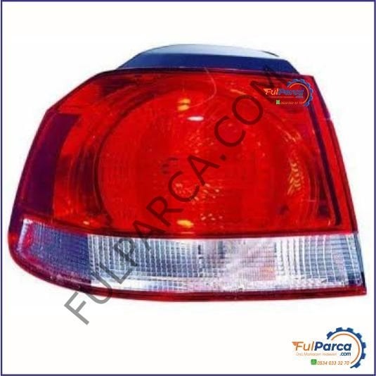 Volkswagen Golf 6 Arka Stop Lambası Dış Sol