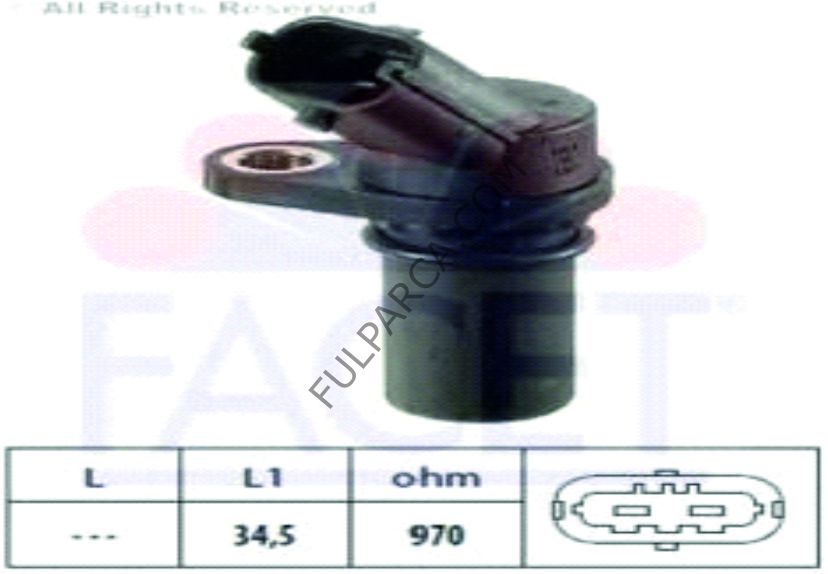 Opel Astra G KRANK DEVİR SENSÖRÜ